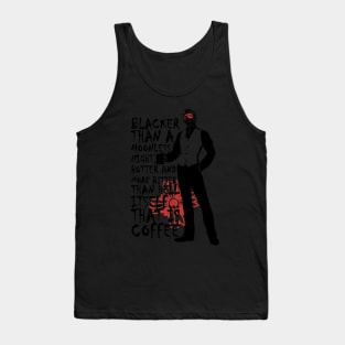 Dark fragrance of coffee Tank Top